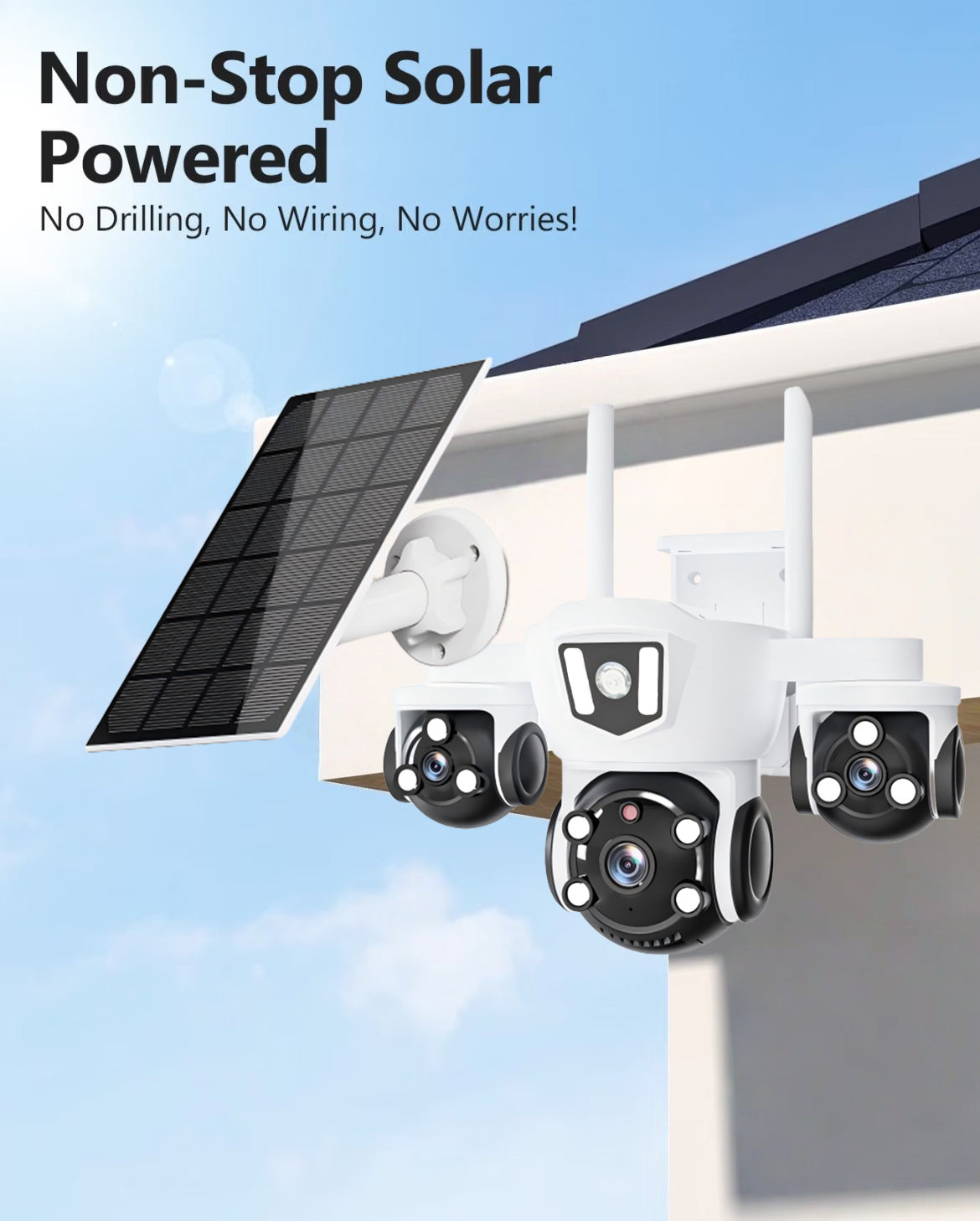 Non-stop Solar Powered