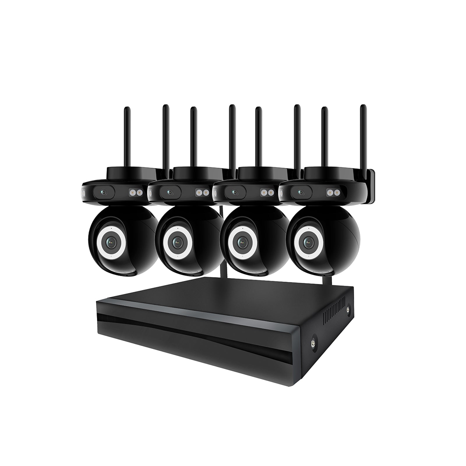 NK13-4H-5MPW Horizontal rotation up to 350 degrees Motion detection and alarm output (voice/email/FTP, etc.) Support two-way voice intercom PC client remote monitoring