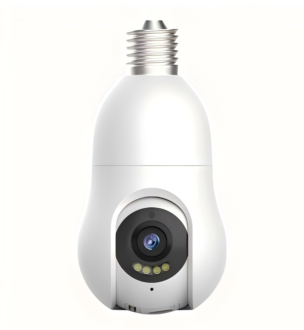 D001  2MP, 4pcs IR light + 4pcs white light, video push, speaker alarm, alarm video, support WiFi, indoor security camera