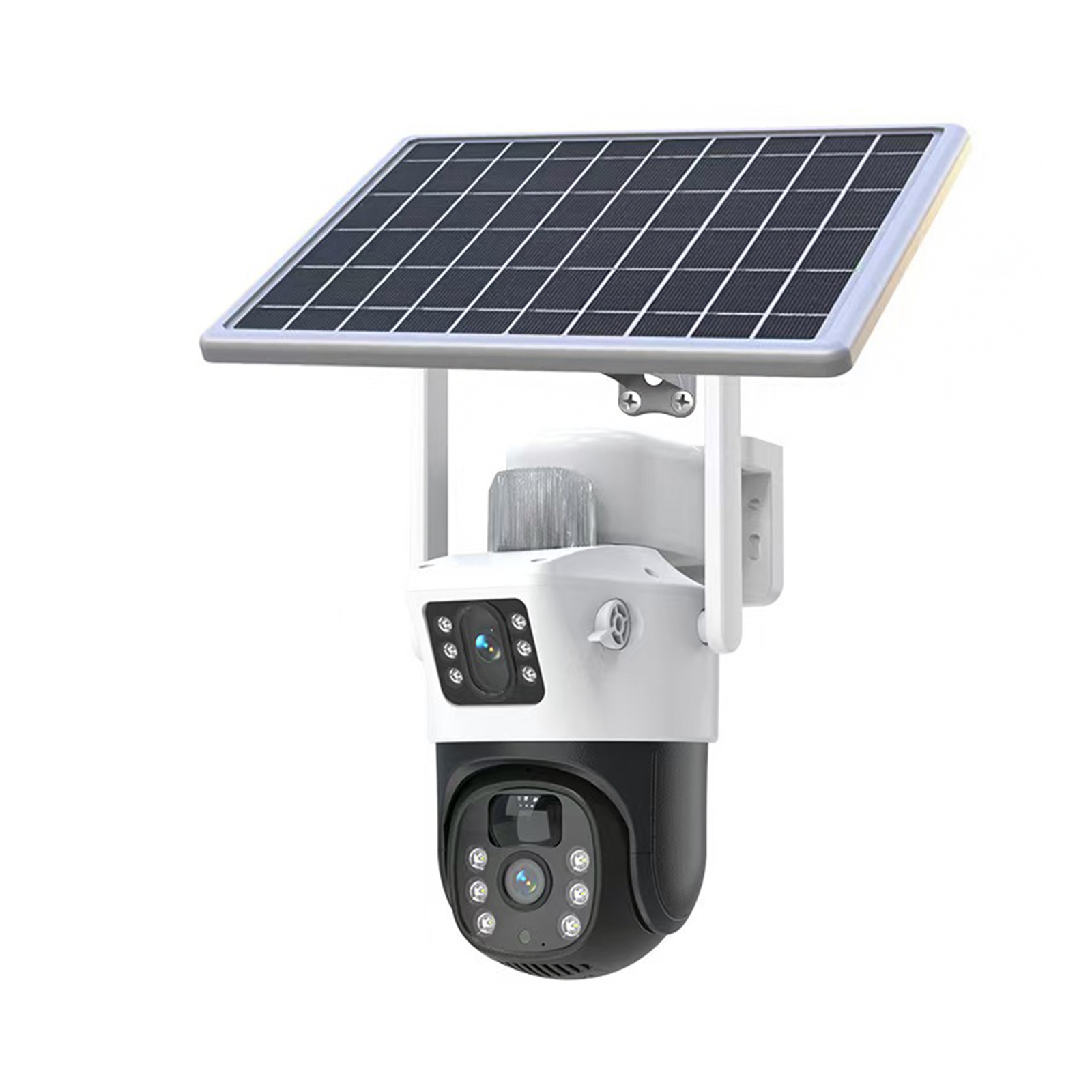 HS01-WiFi 4MP, video recording, remote viewing, two-way audio, alarm push, motion detection, night vision, waterproof IP66 for indoor and outdoor use