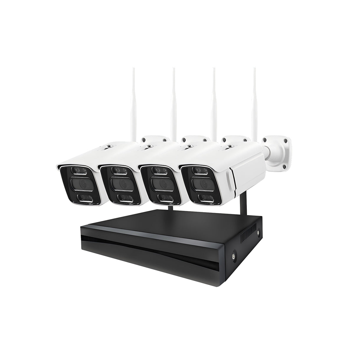 NK5-4H-5MPW 8CH NVR supports 2MP/3MP/5MP viewing and playback, 1xRJ45 network interface, 1 x SATA port, up to 4TB, HDMI,VGA and 2 x USB2.0 support.