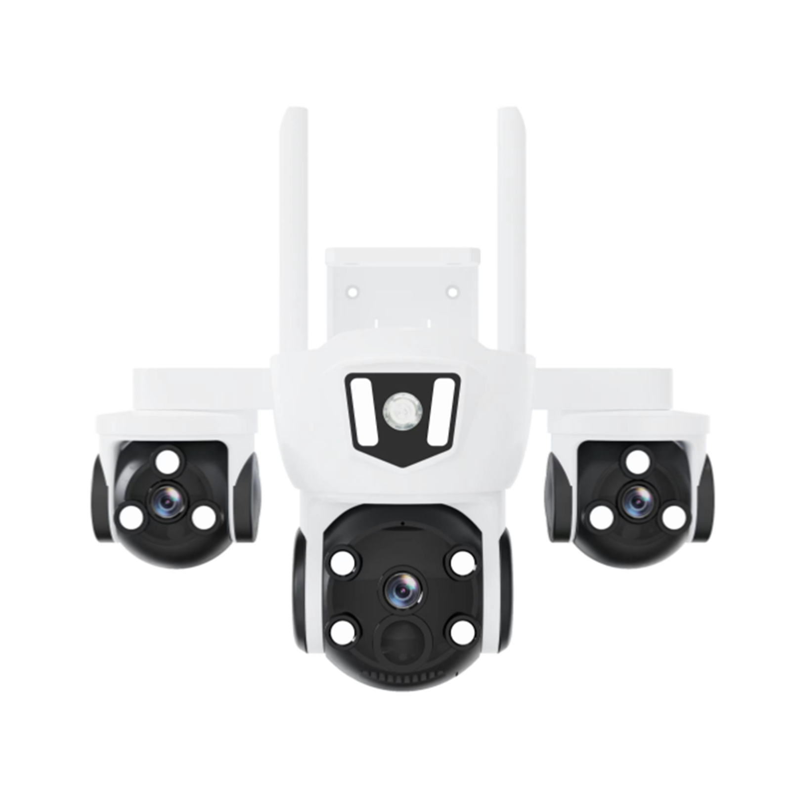 ZRS1-G 3MP+3MP+3MP Pixel Motion Detection, Support Horizontal PTZ 270°, Vertical 90 Support Bi-Directional Voice 12000 mAh Battery, Power Consumption: Hibernation Standby 300uA, Work: 350mA-1.8A max8 Watt Solar Panel